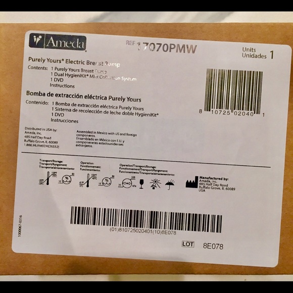 SOLD! Ameda Purely Yours Electric Breast Pump - Picture 2 of 4